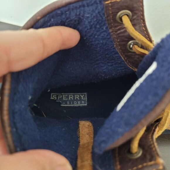 Sperry Top-Sider Womens Waterproof Rubber Duck Boots Leather Upper Size 7 - Picture 5 of 8